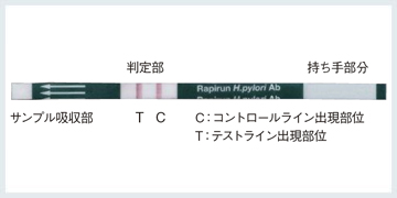 ラピラン H.ピロリ抗体スティック